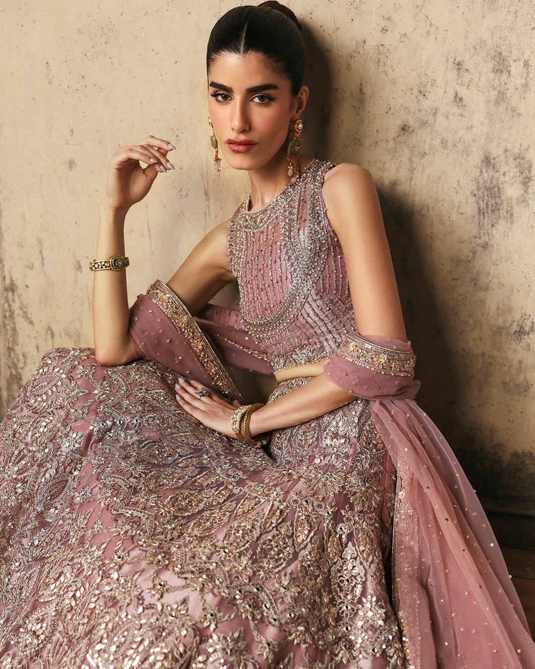 Faiza Saqlain - Cream Elegance