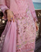 Rang Rasiya - Exquisite Pink Schiffli