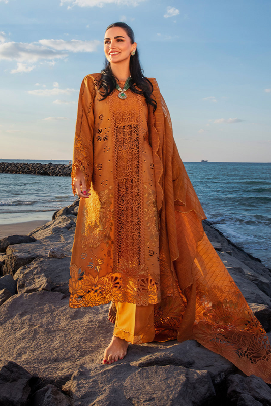 Rang Rasiya - Schiffli Embroidered