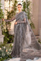 Maria B - Mystic Charcoal Saree